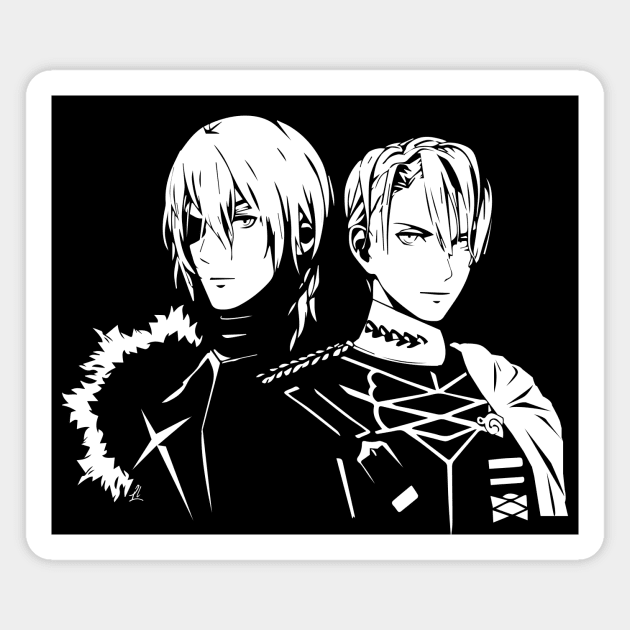 Dimitri Fire Emblem Three Houses Magnet by lyssal